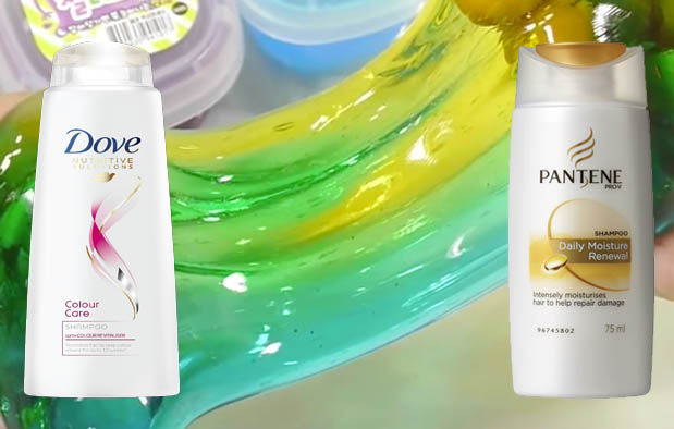 Cara membuat slime dari shampo