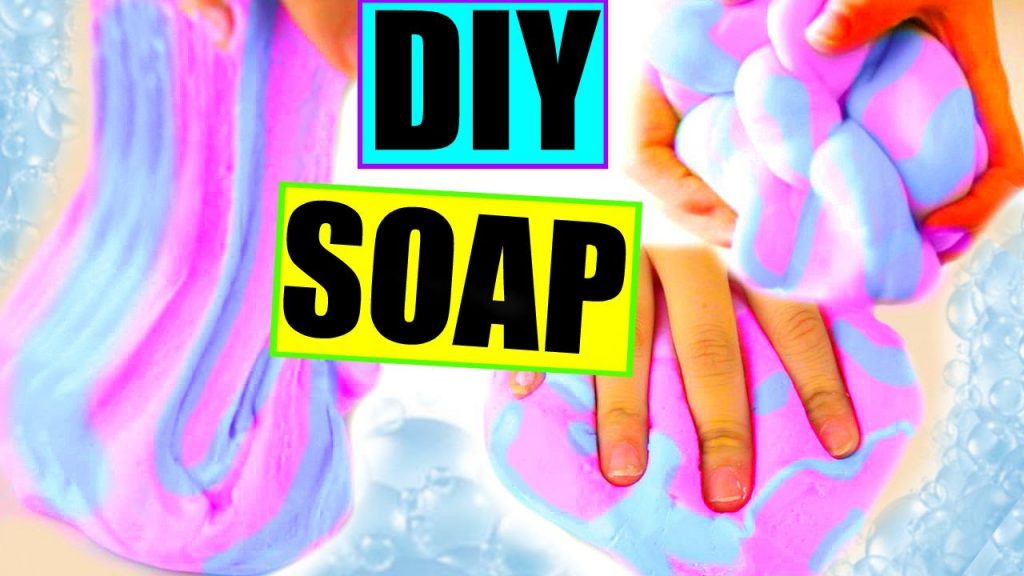 Cara membuat slime dari sabun