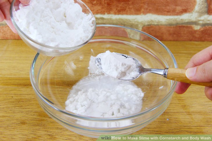 Cara membuat slime dari tepung