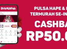 isi pulsa bukalapak