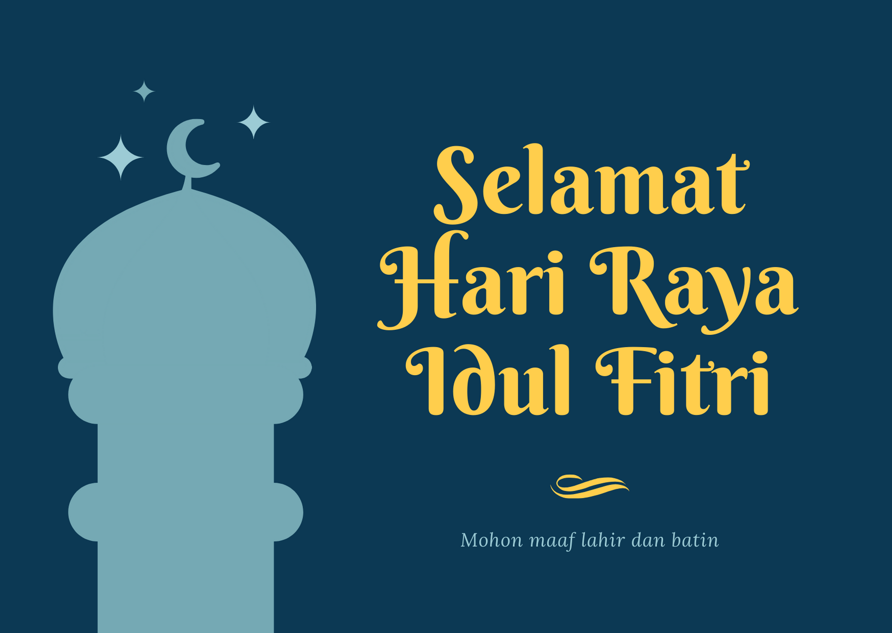 Kata kata idul fitri 2021