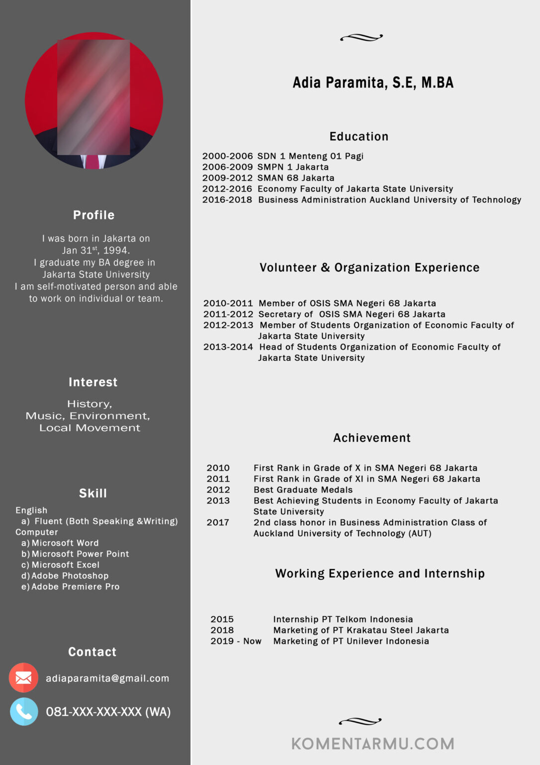 8+ Contoh Resume Buku, Jurnal, & Lamaran Kerja Terlengkap