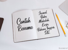 contoh resume