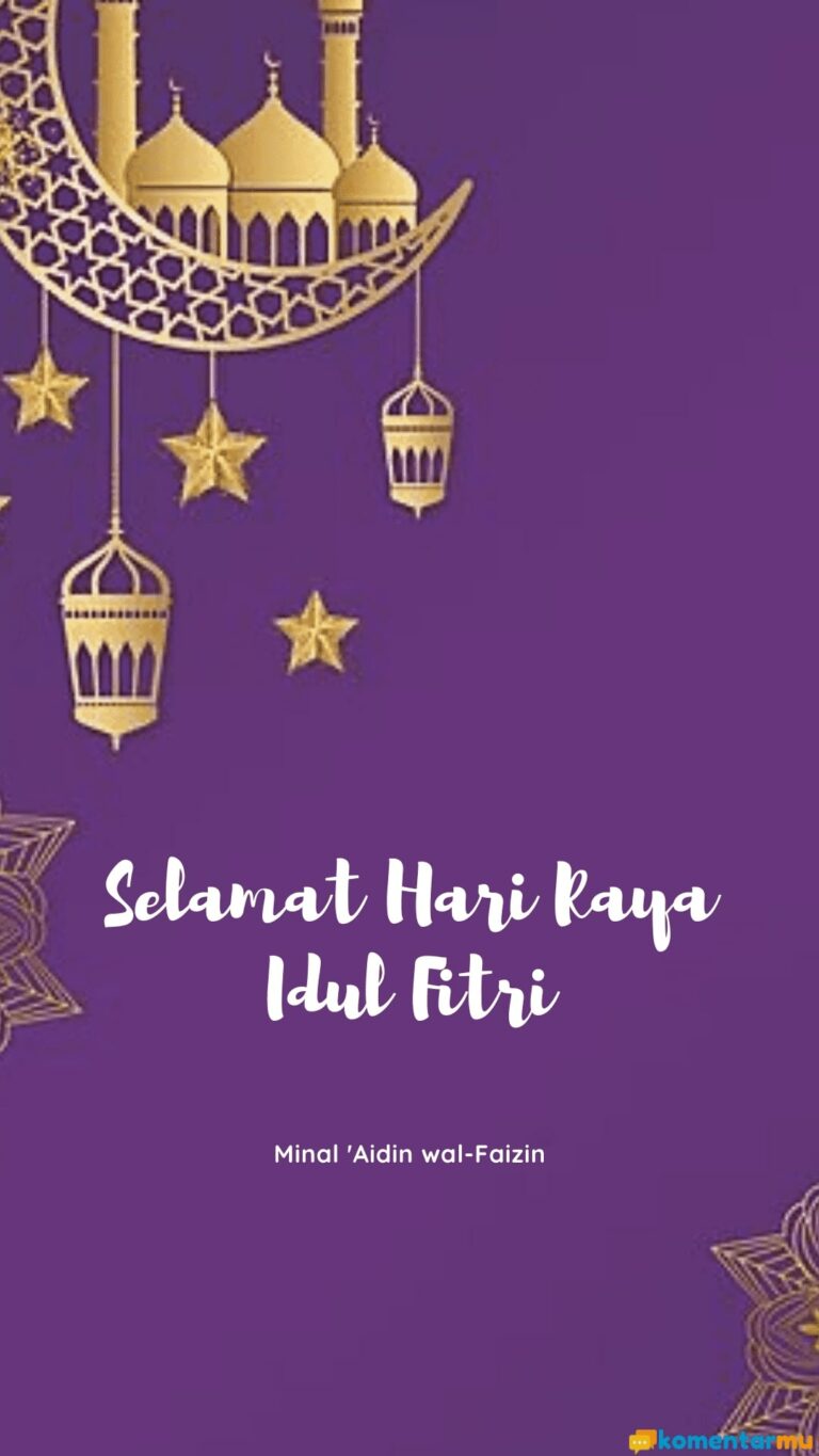 25+ Gambar Selamat Idul Fitri & Ucapan Lebaran 2021