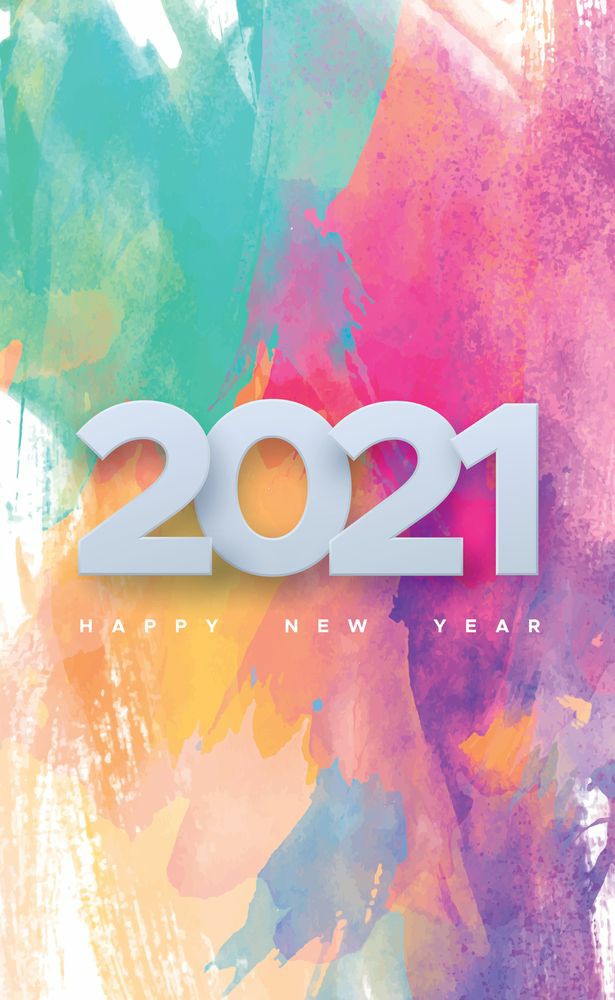 Kartu Ucapan Tahun Baru 2021