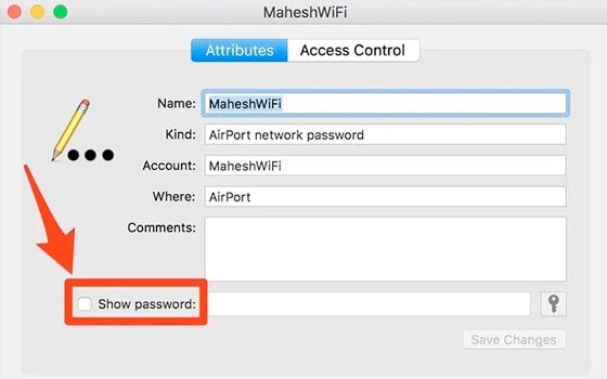 cara mengetahui password wifi iphone