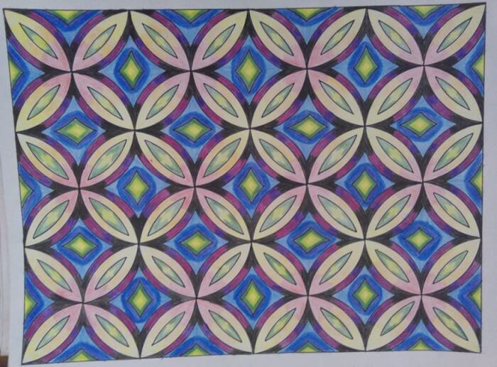 Gambar Dekoratif Geometris