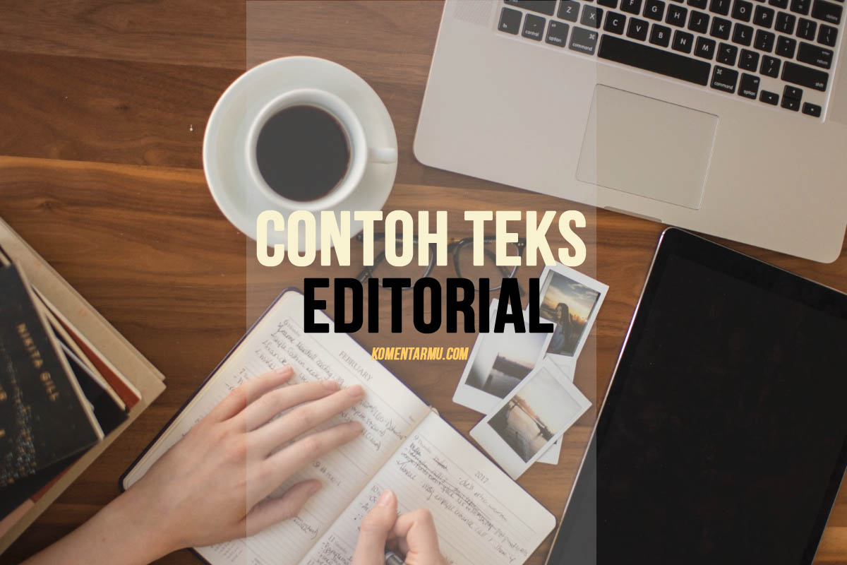 ucapan teks editorial