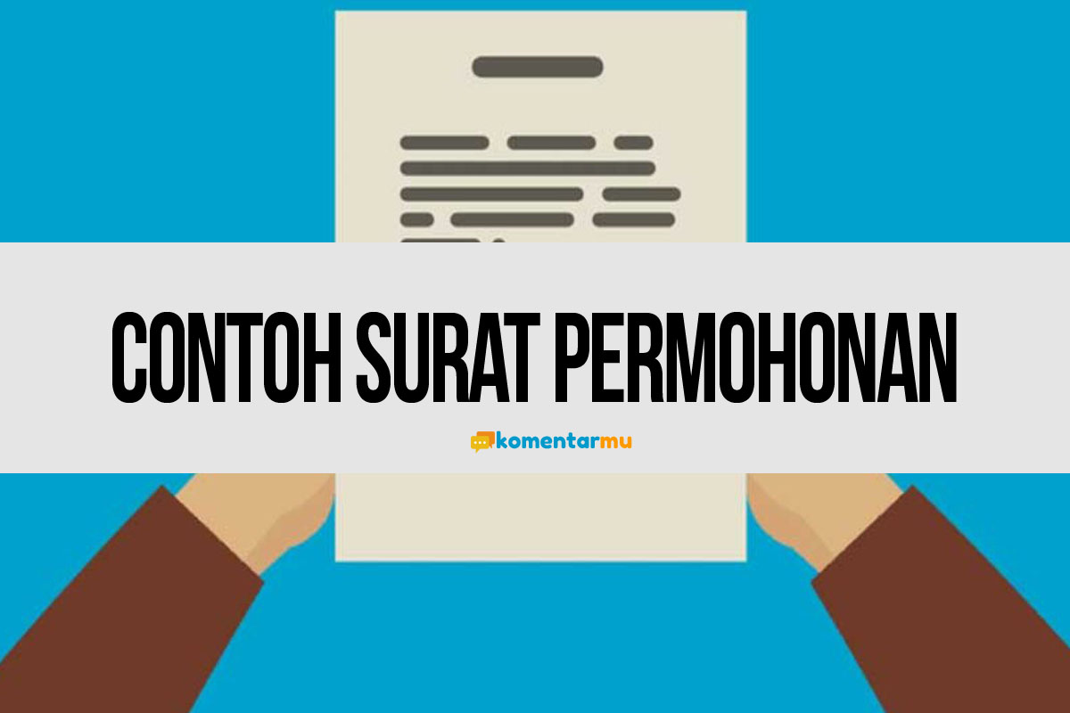 contoh surat permohonan