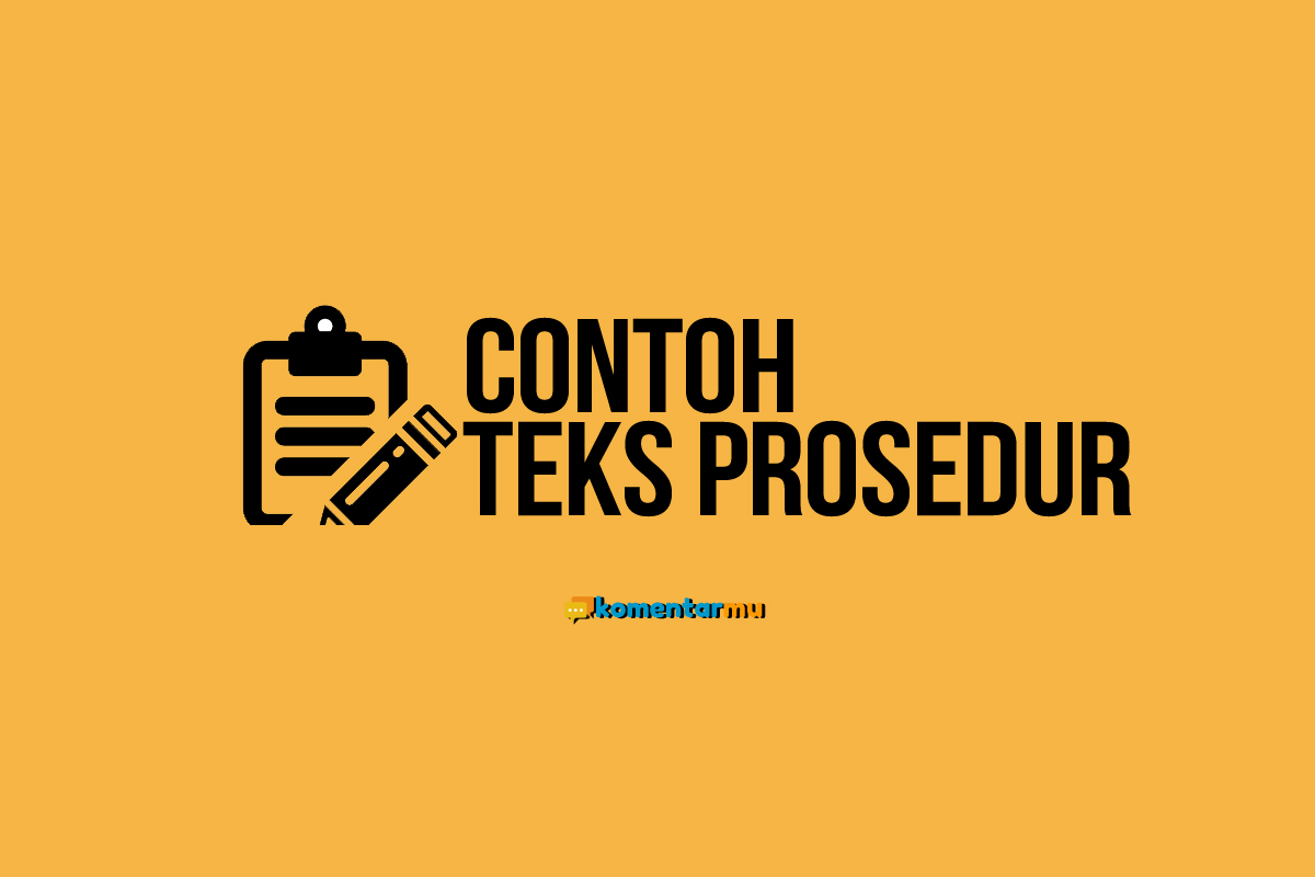 contoh teks prosedur