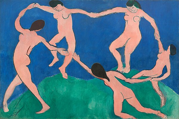 Contoh Seni Rupa Modern - Henri Matisse, The Dance 