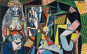 Contoh Seni Rupa Modern - Les femmes d'Alger (Women of Algiers)