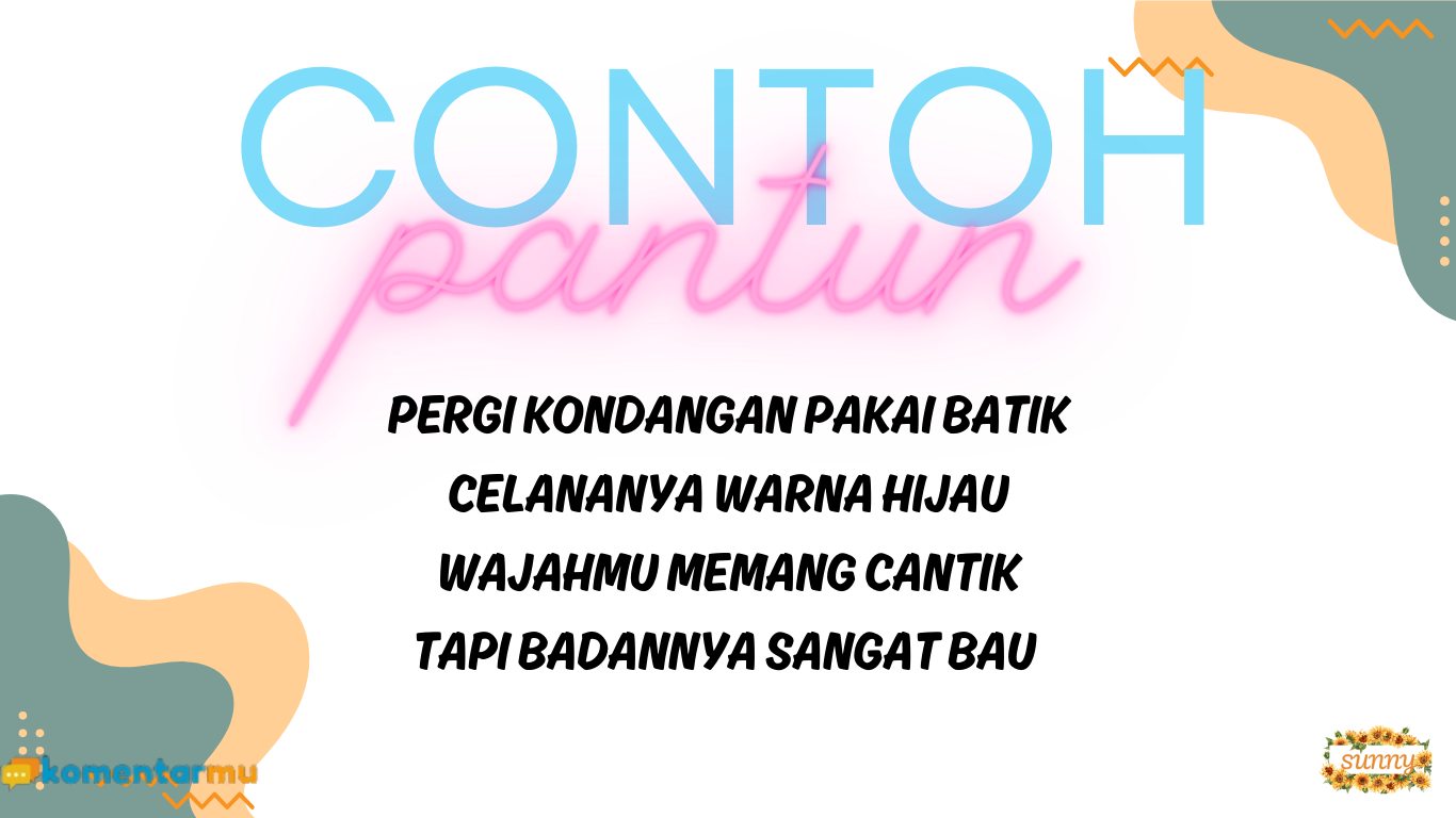 contoh pantun bersajak abab