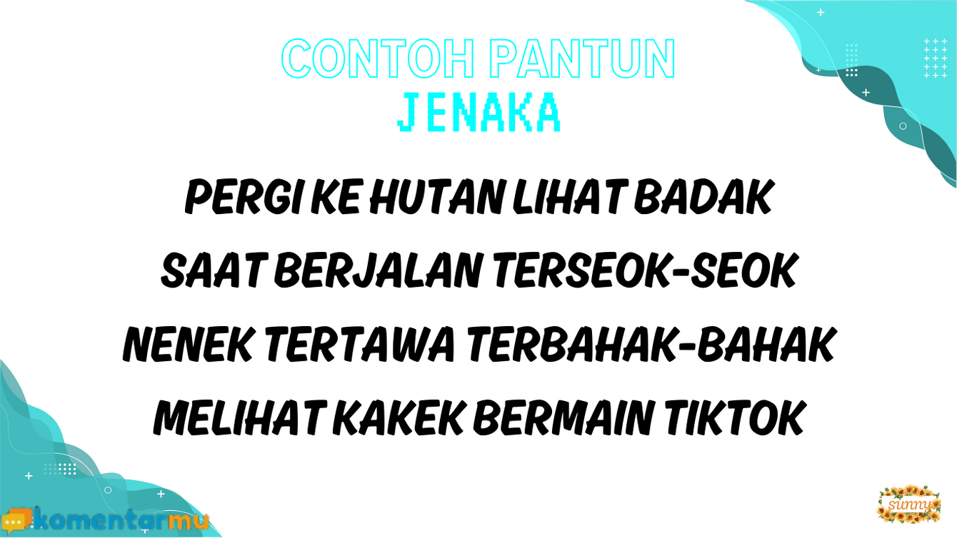 contoh pantun jenaka