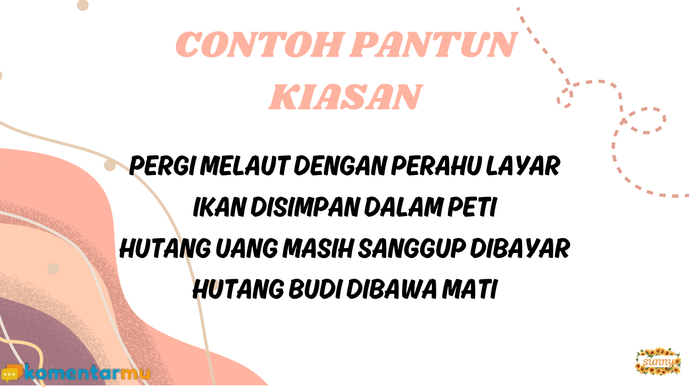 contoh pantun kiasan