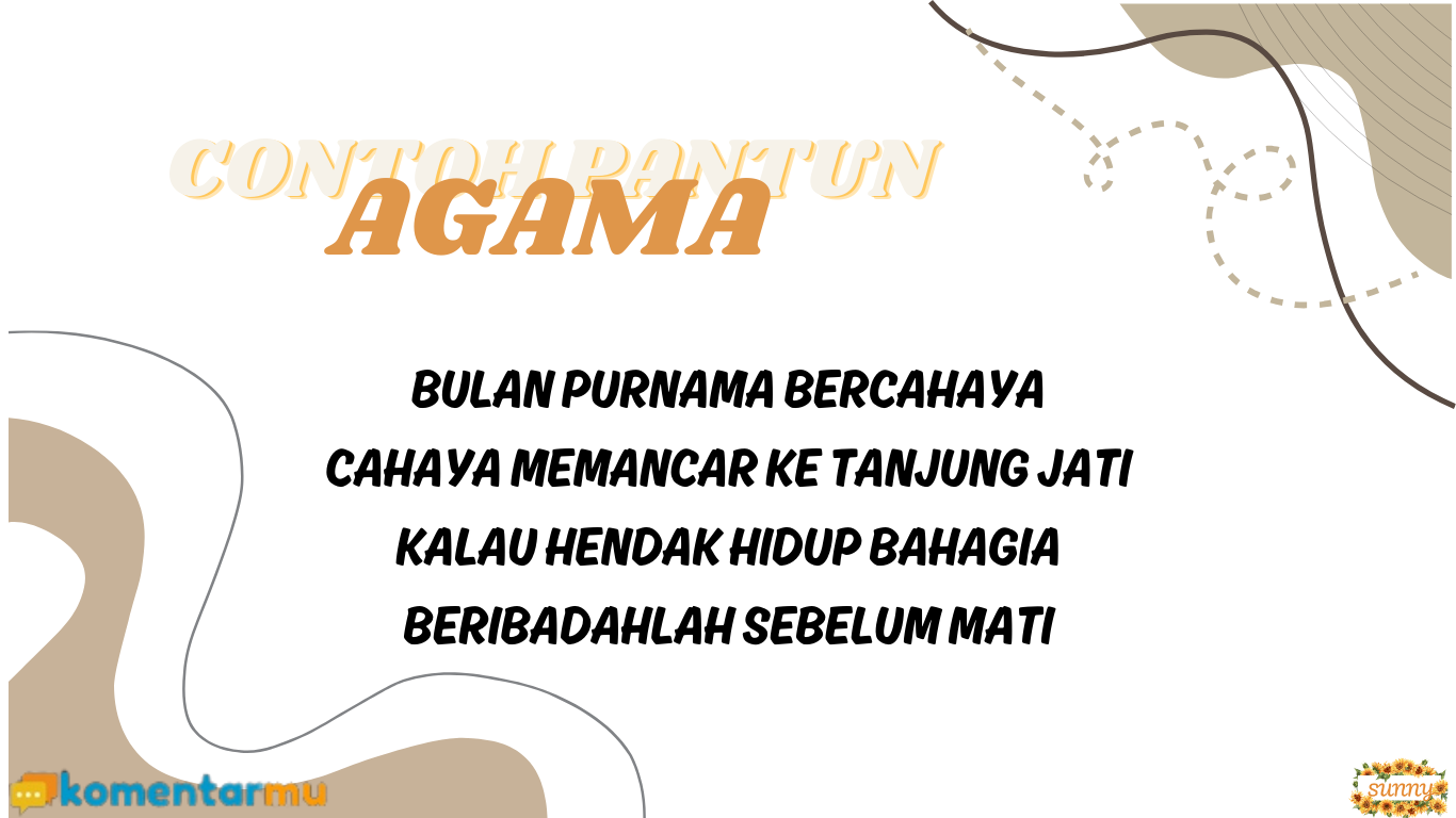 contoh pantun agama