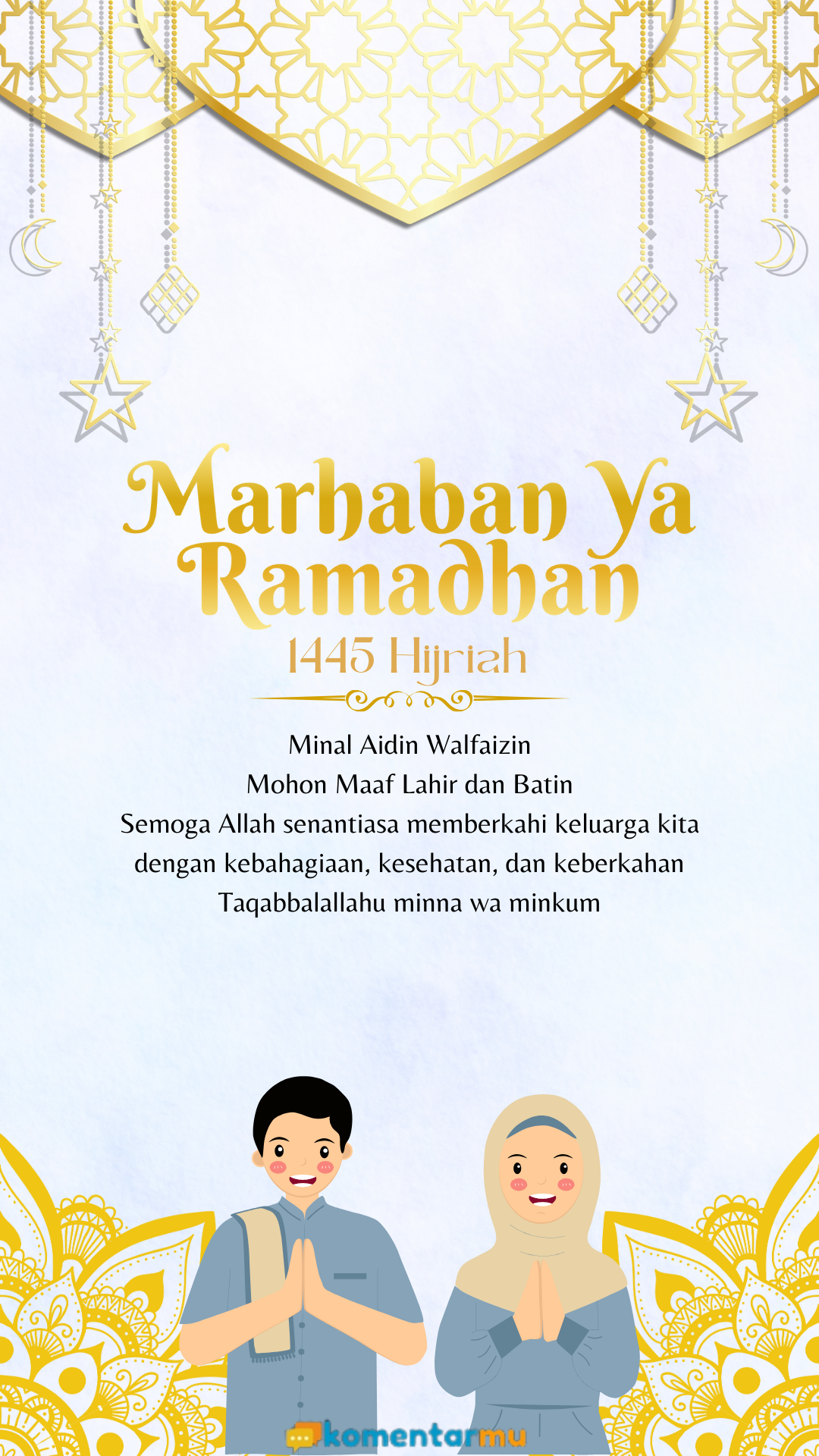 Gambar Ucapan Idul fitri/ Ramadhan 2024