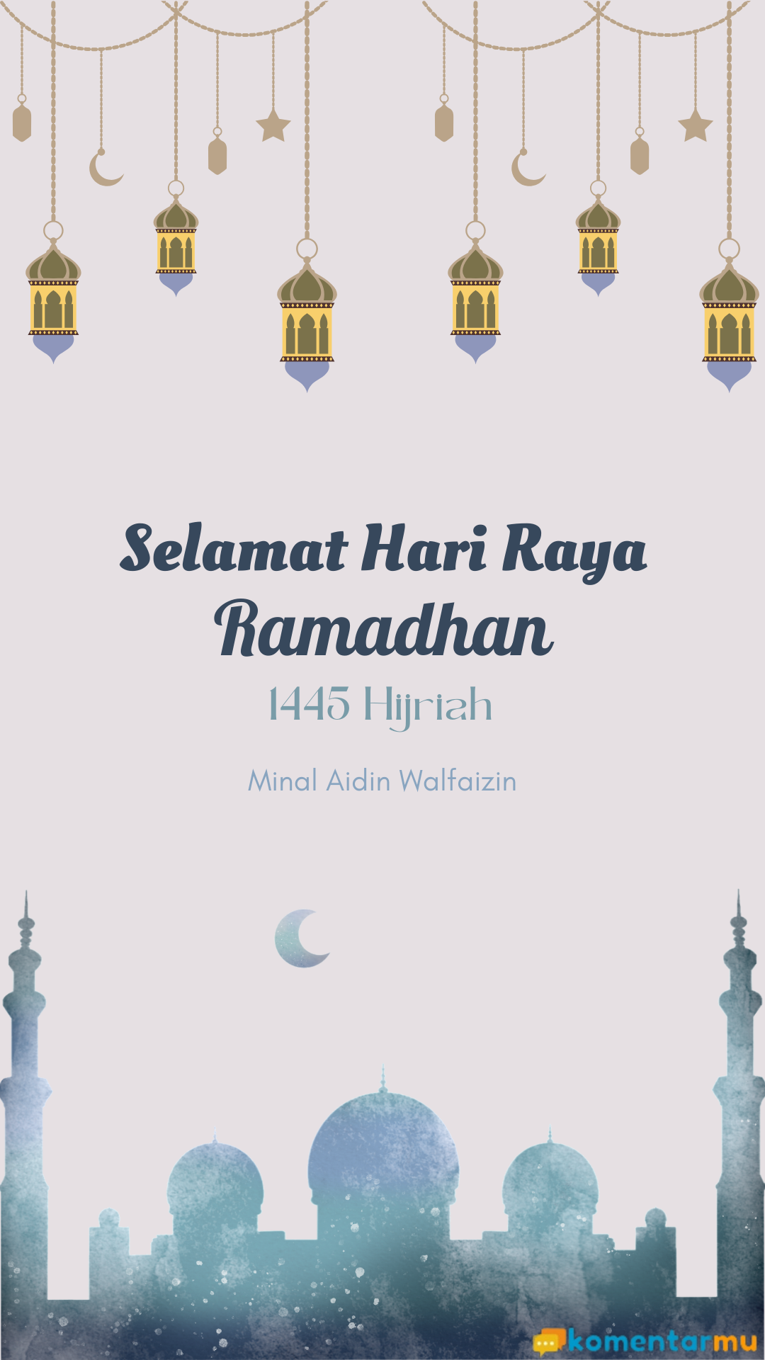 Gambar Ucapan Idul fitri/ Ramadhan 2024