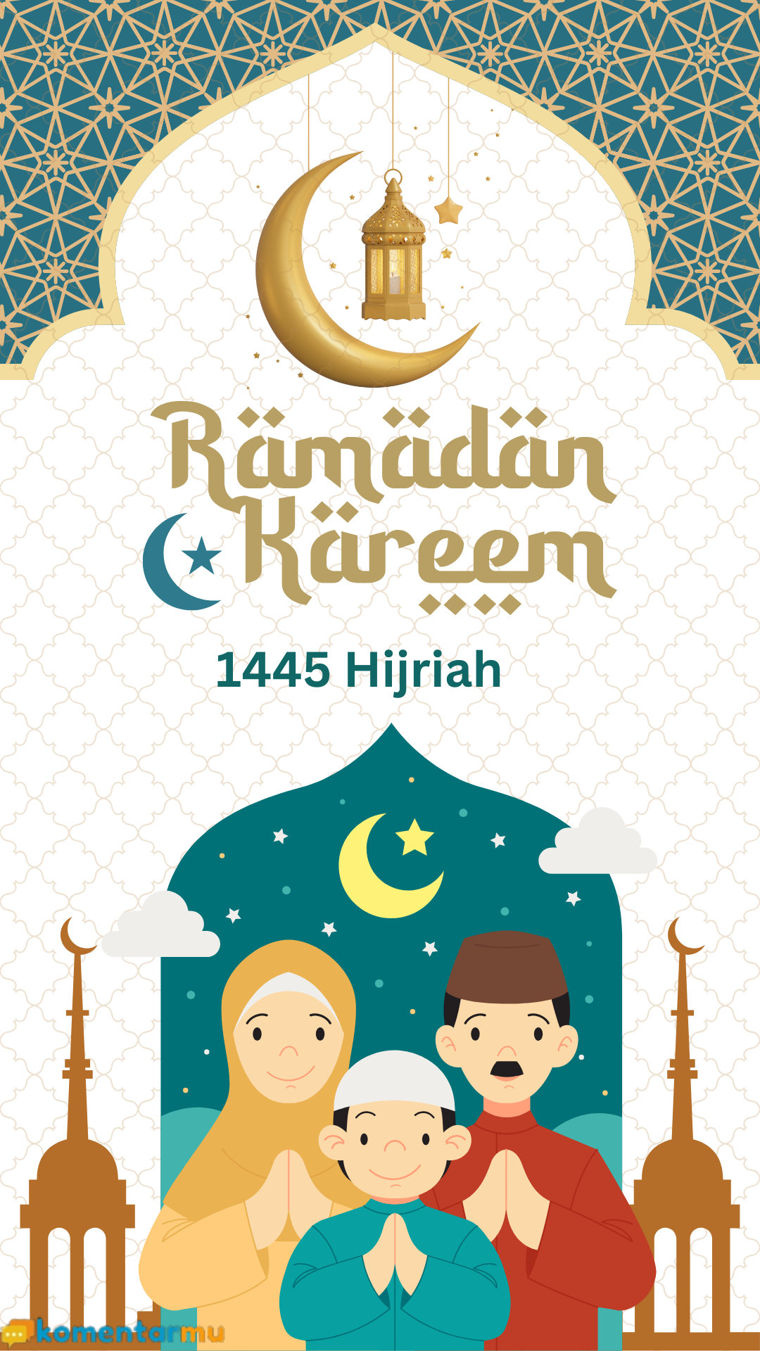 Gambar Ucapan Idul fitri/ Ramadhan 2024