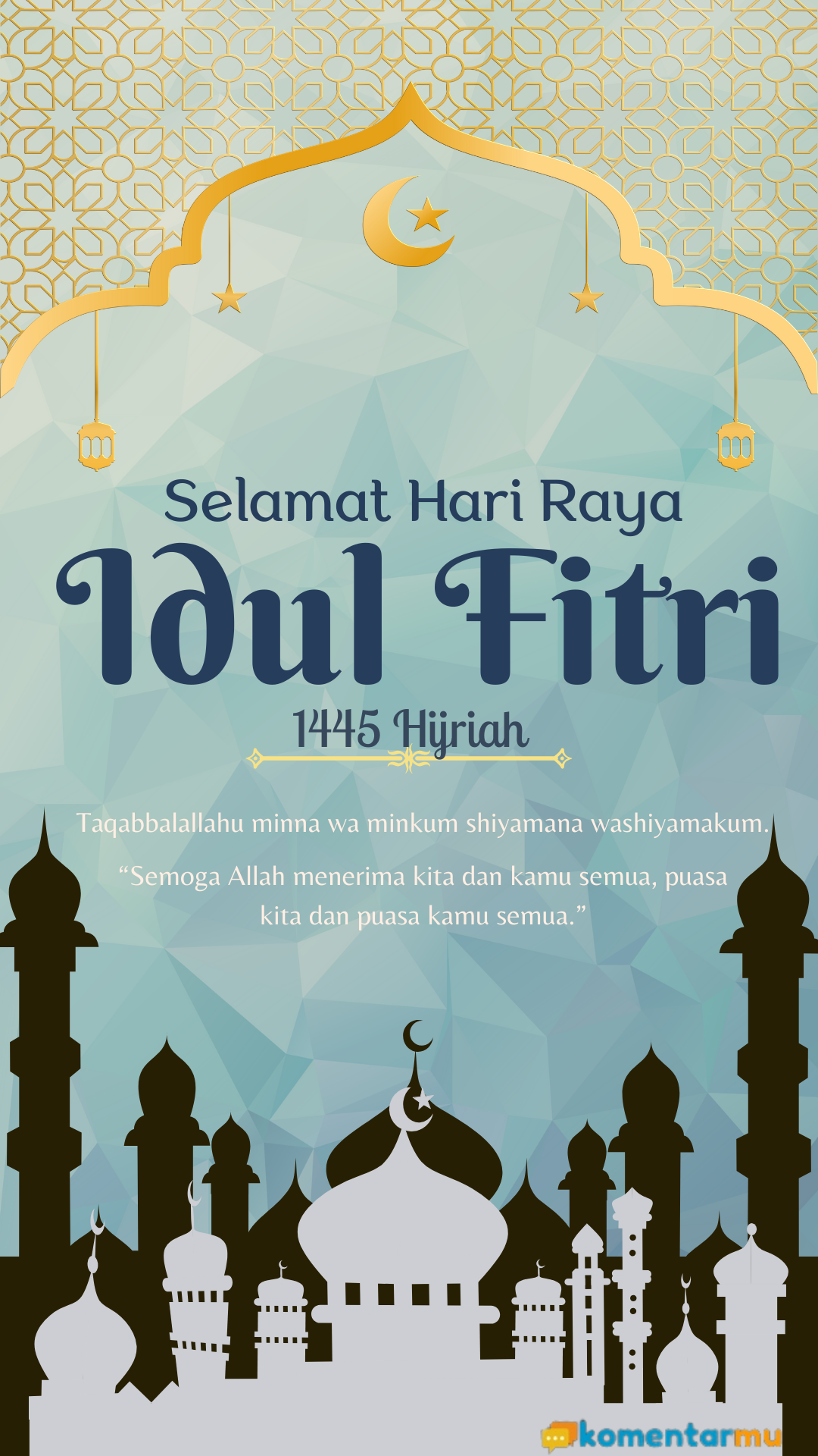 Gambar Ucapan Idul fitri/ Ramadhan 2024