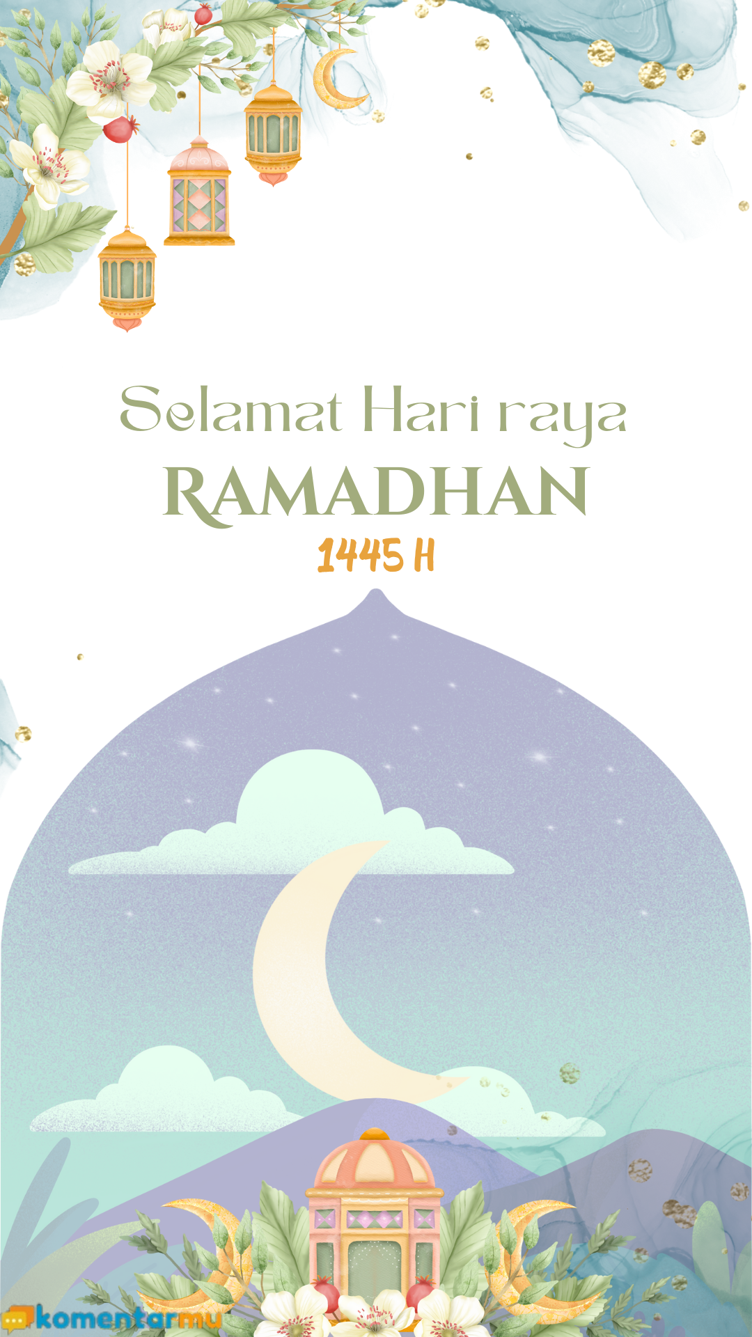 Gambar Ucapan Idul fitri/ Ramadhan 2024