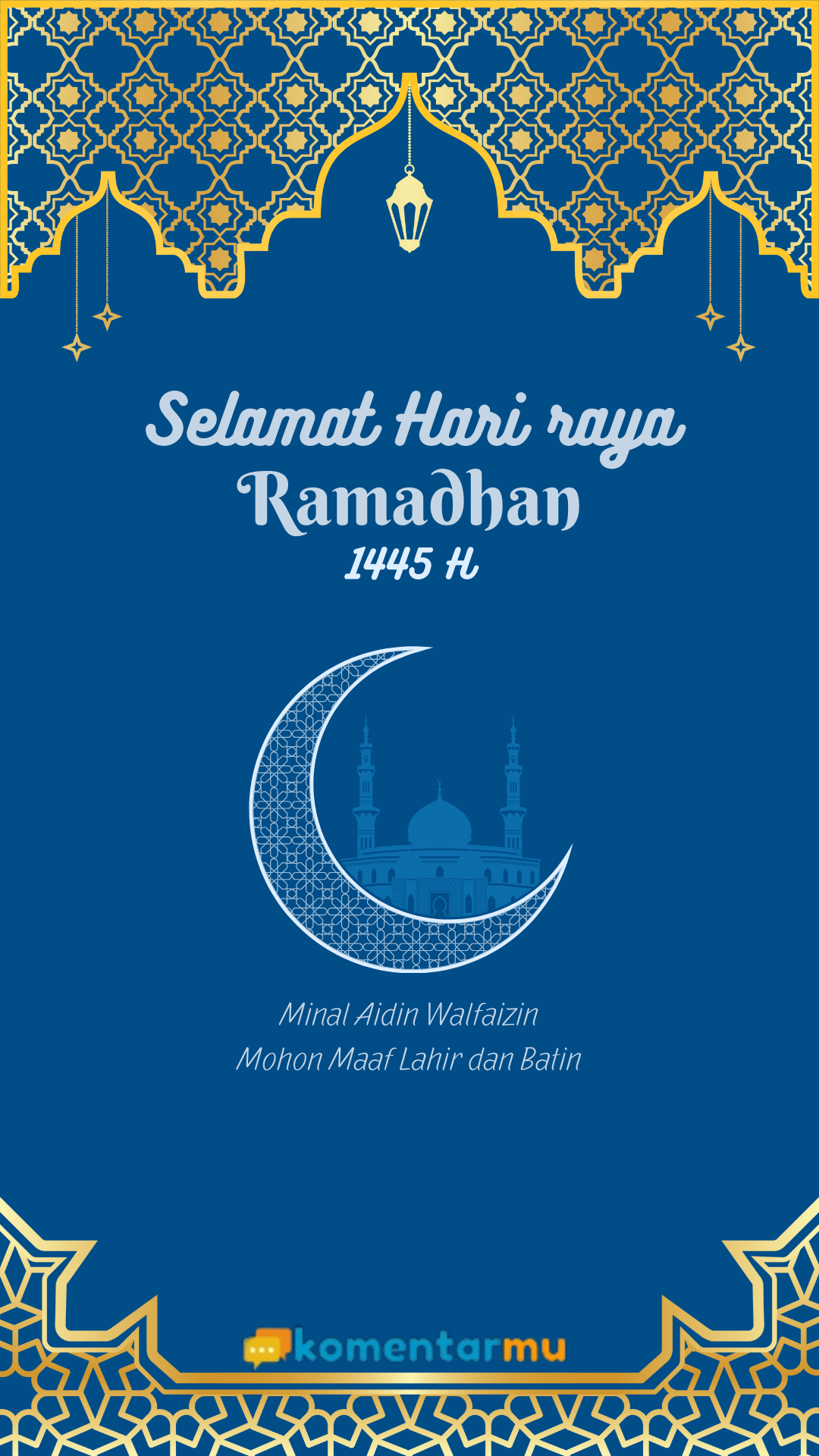 Gambar Ucapan Idul fitri/ Ramadhan 2024